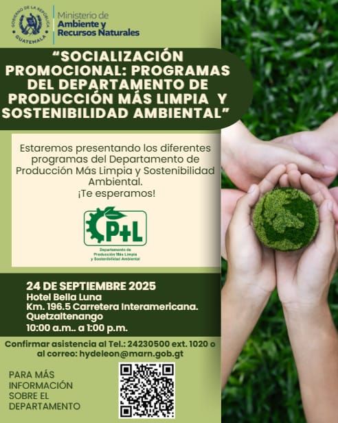 Socialización promocional de programas del Departamento de Producción más Limpia y Sostenibilidad Ambiental