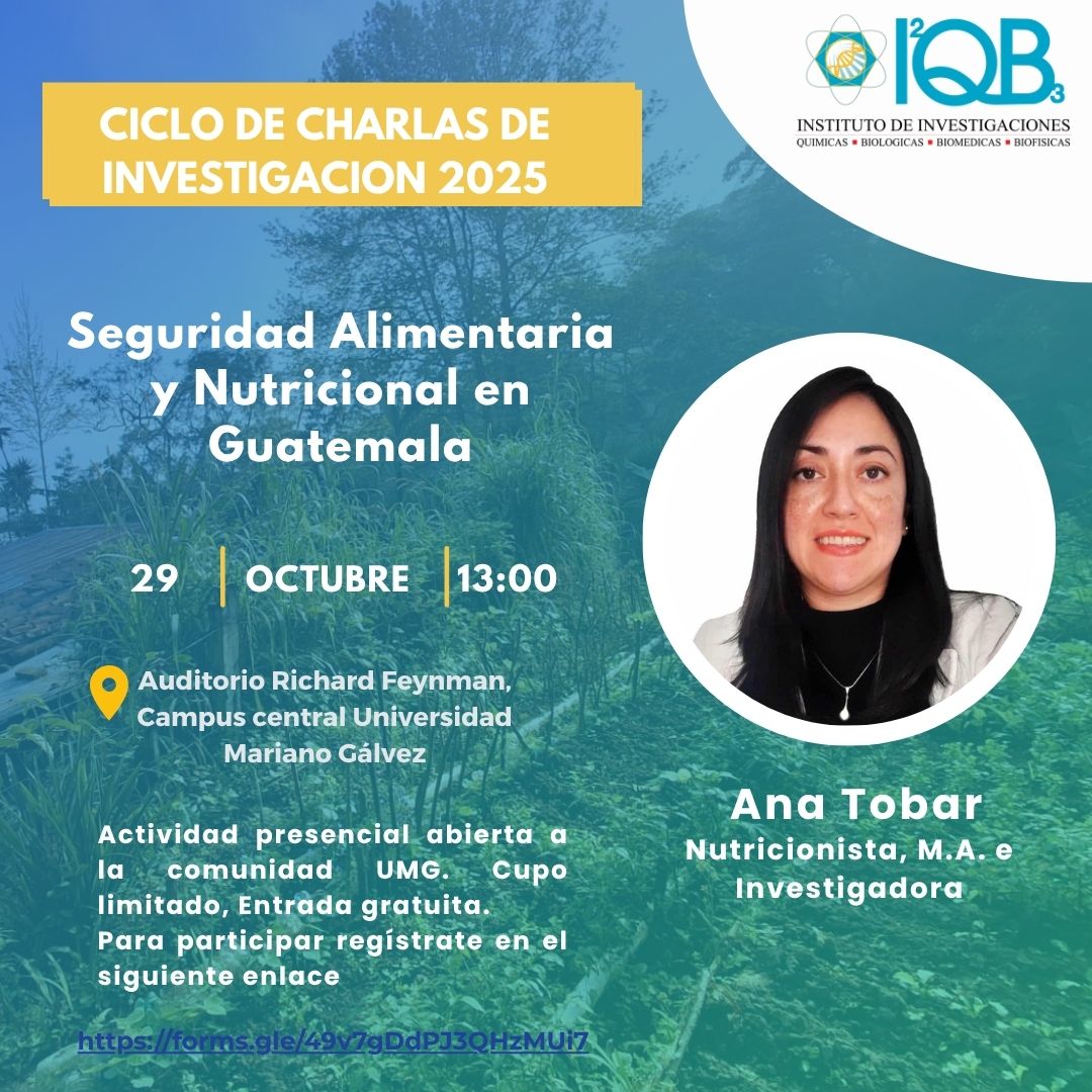 Charla «Seguridad Alimentaria y Nutricional en Guatemala»