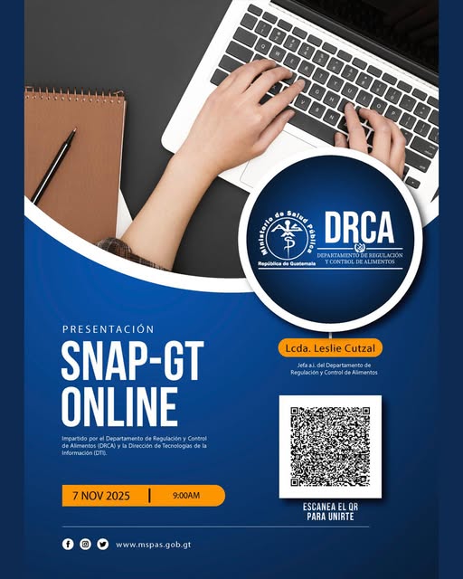 Presentación de SNAP‑GT: la nueva plataforma oficial que digitaliza y agiliza los trámites sanitarios de alimentos procesados