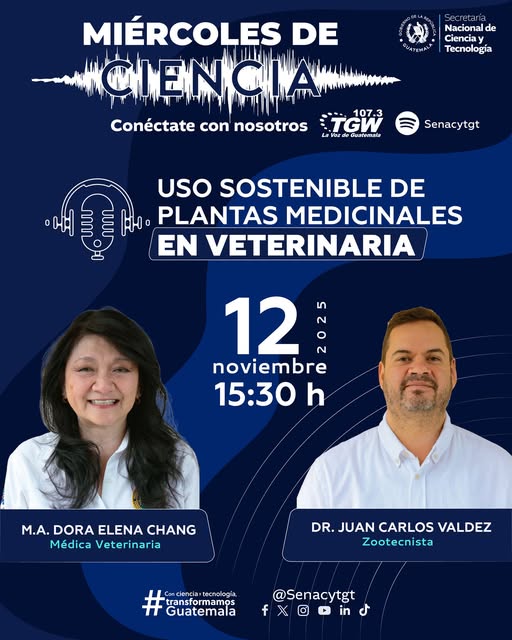 Podcast “Miércoles de Ciencia”: Uso sostenible de plantas medicinales en veterinaria