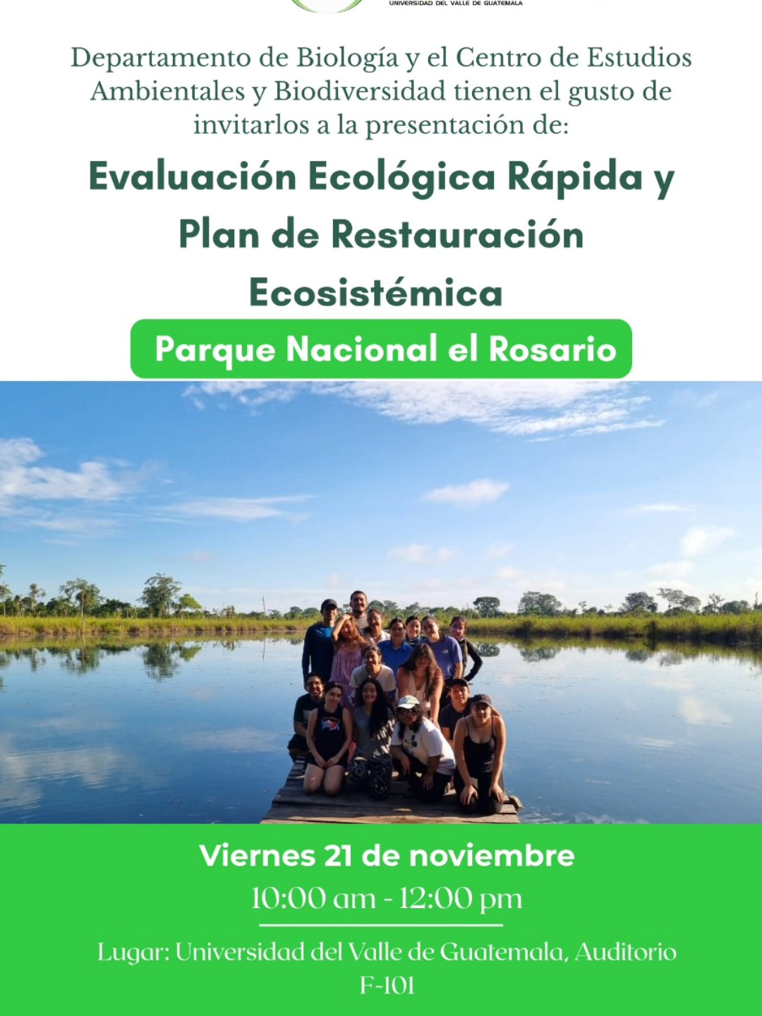 Presentación «Evaluación Ecológica Rápida y Restauración y Ecosistemas»
