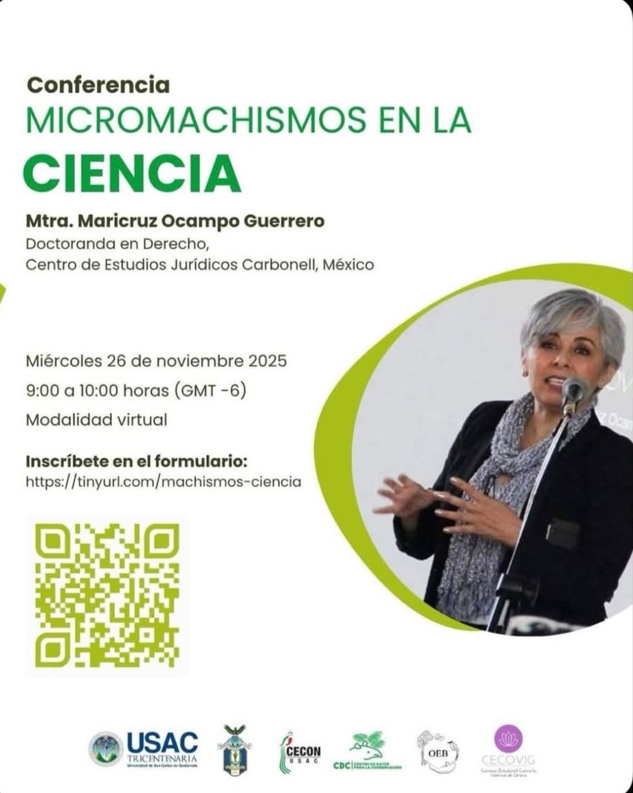 Conferencia «Micromachismos en la ciencia»