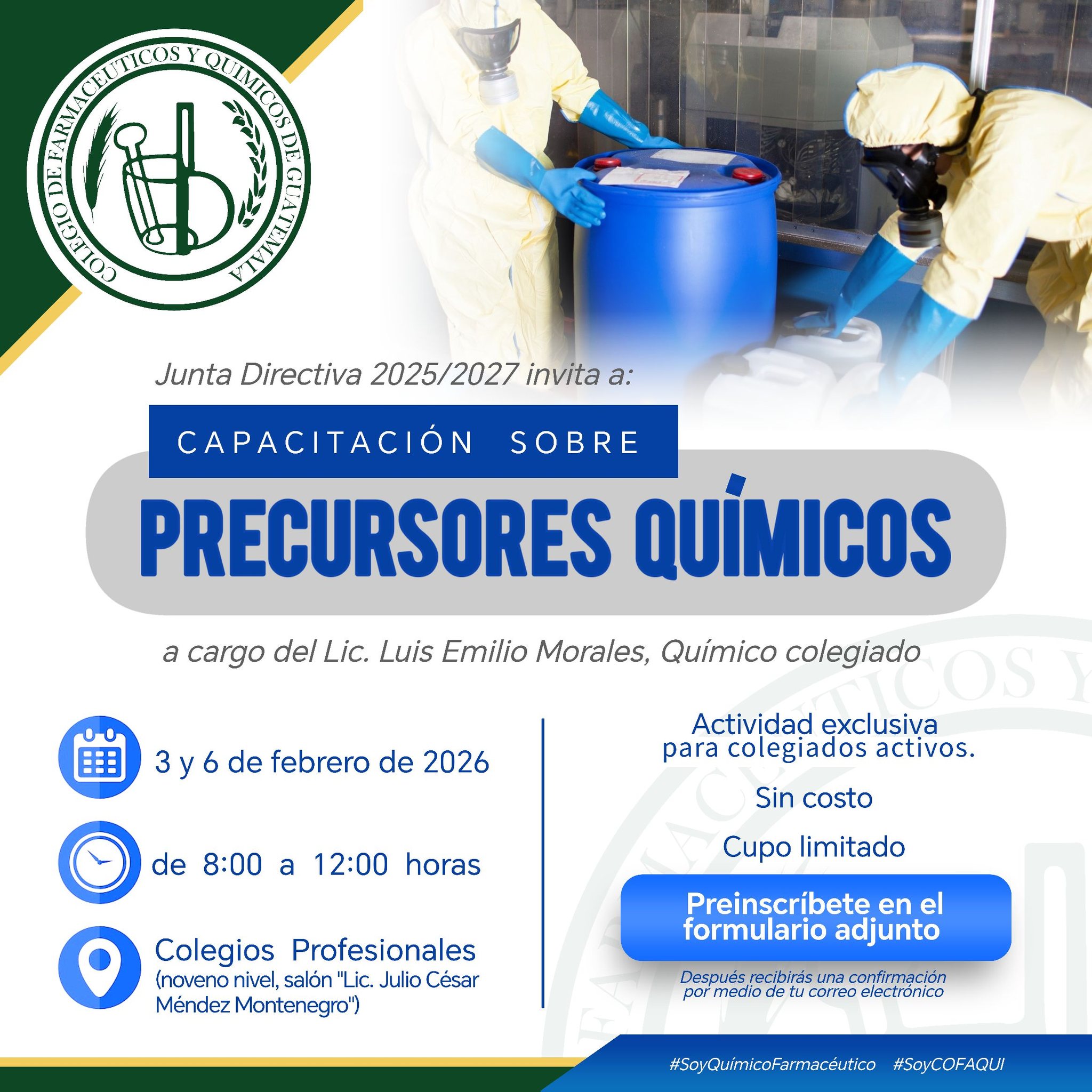 «Capacitación sobre Precursores Químicos»