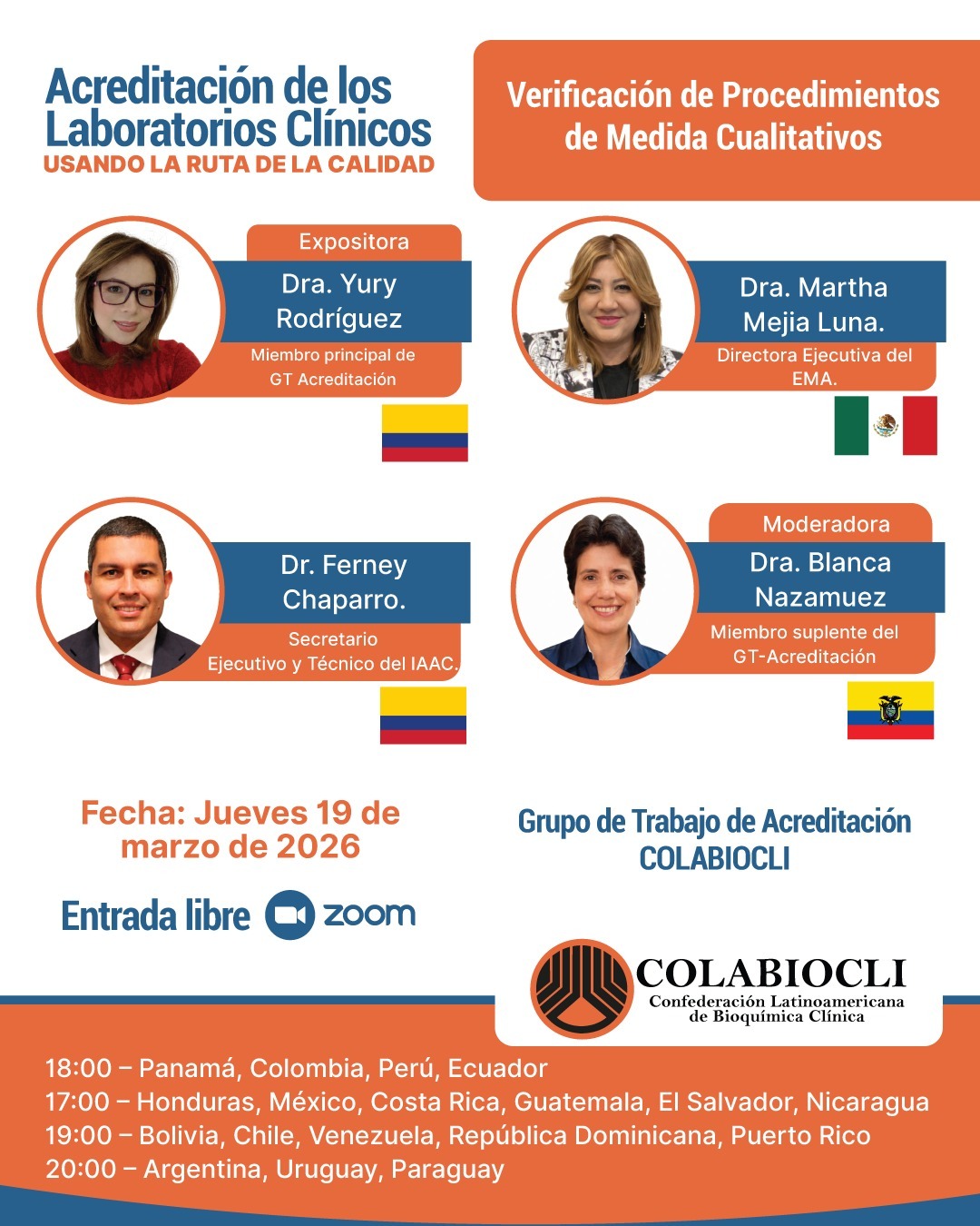 Conferencia «Verificación de Procedimientos de Medida Cualitativos»