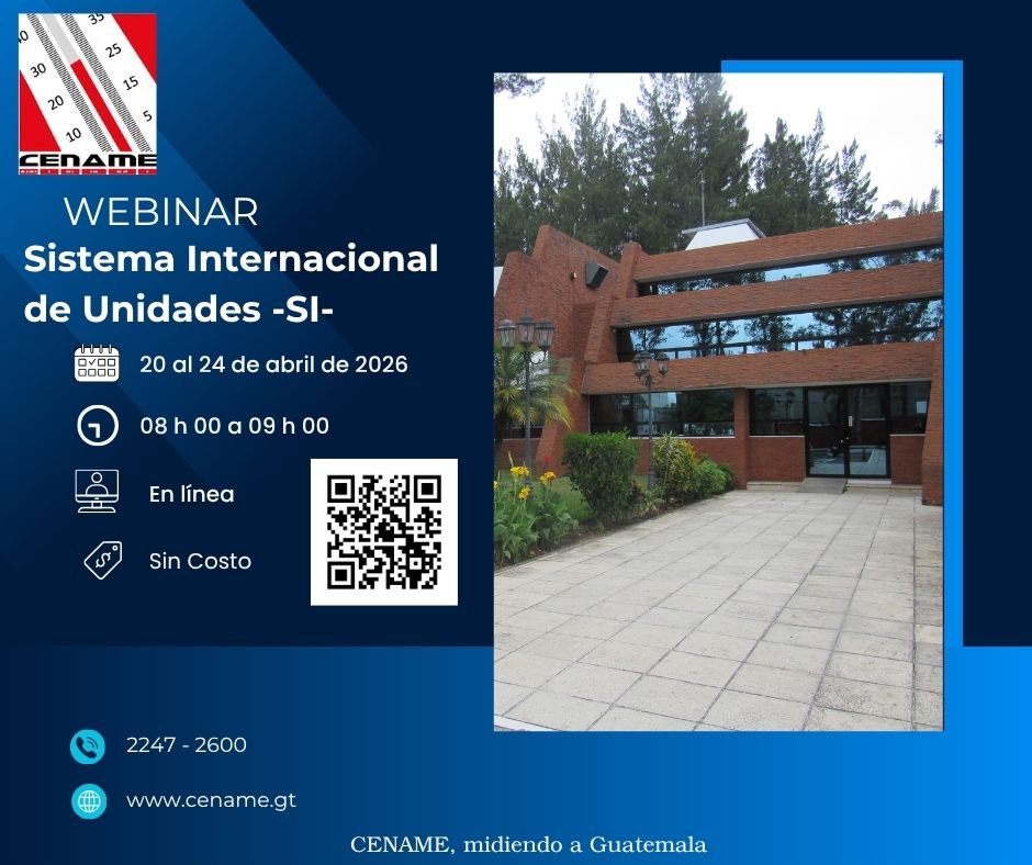 Webinar «Sistema Internacional de Unidades»