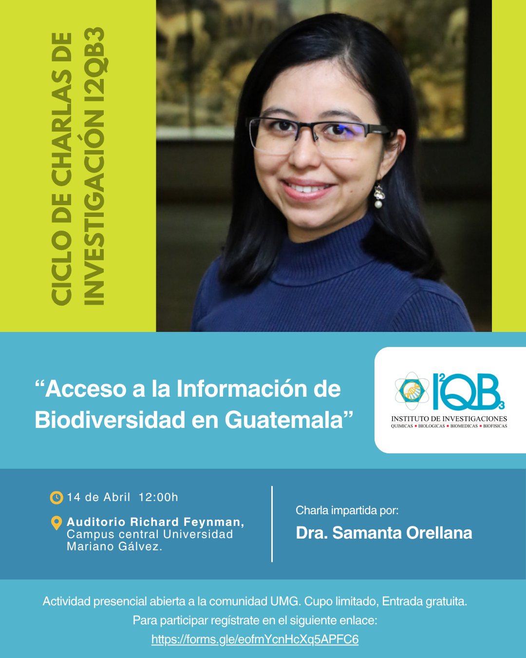 Conferencia “Acceso a la Información de Biodiversidad en Guatemala” 