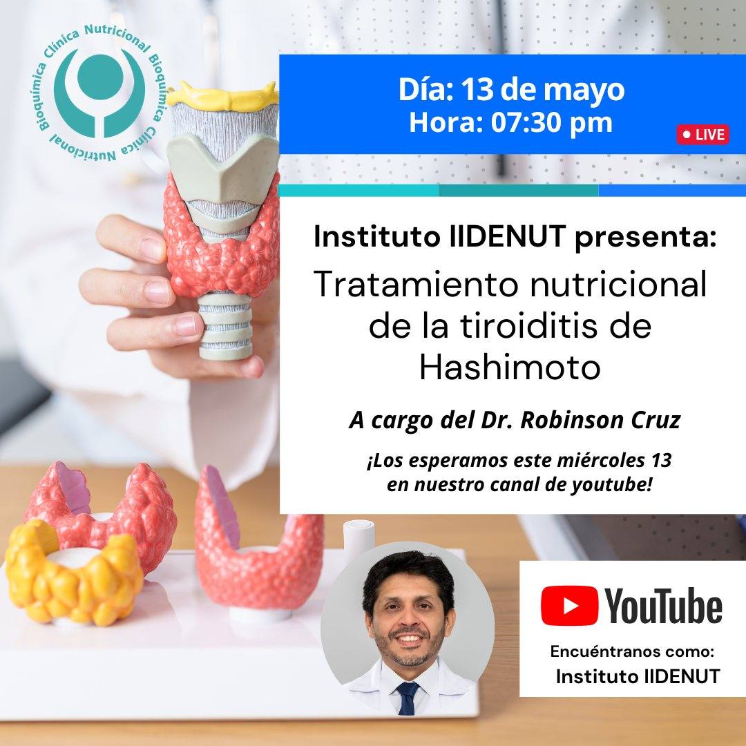 Programa Hablando de Nutrición: «Tratamiento nutricional de la tiroiditis de Hashimoto»