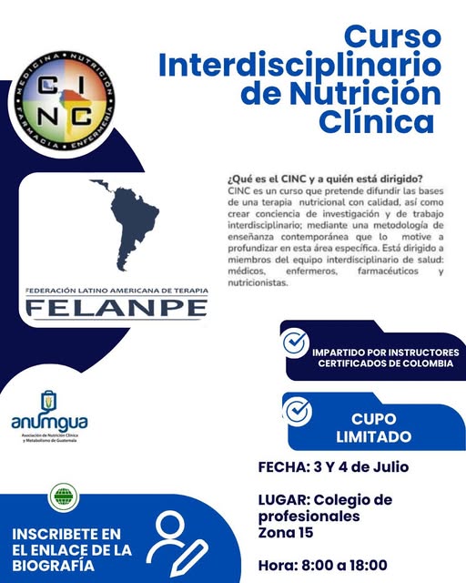 Curso Interdisciplinario de Nutrición Clínica CINC 2.0