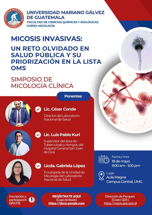 Simposio «Micosis invasivas: un reto olvidado en la salud pública y su priorización en la lista OMS»