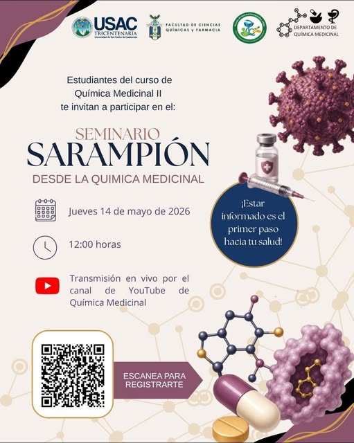 Seminario académico: “Sarampión desde la Química Medicinal”