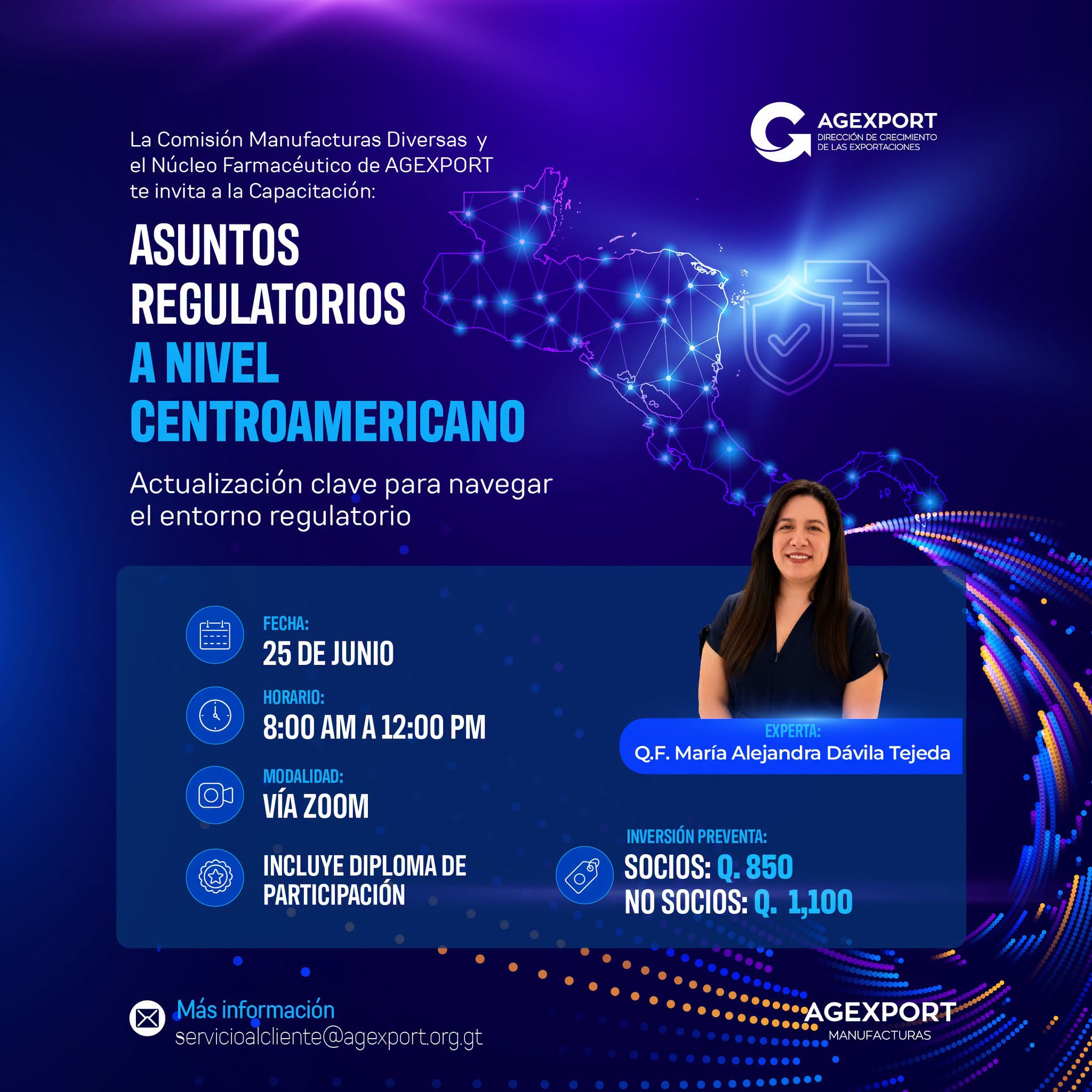 Capacitación “Asuntos Regulatorios a Nivel Centroamericano”