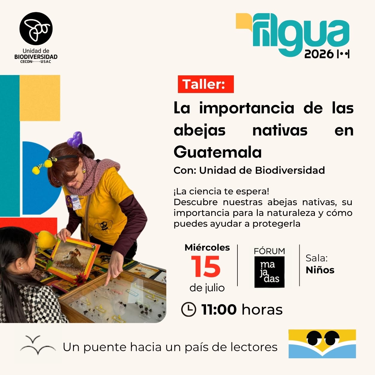 Taller “La importancia de las abejas nativas en Guatemala”