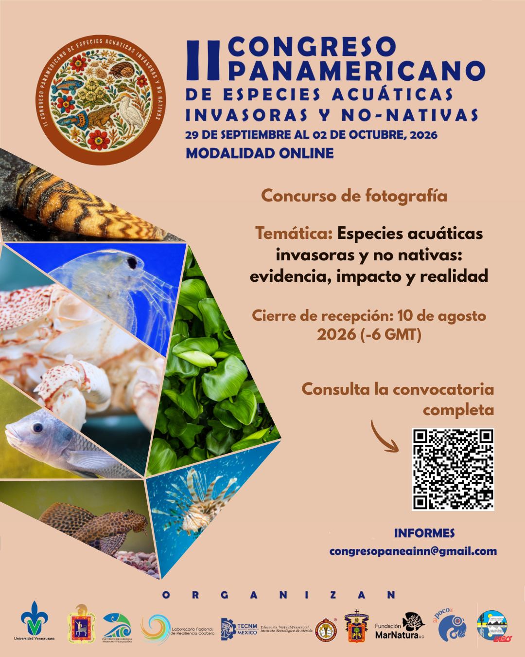 II Congreso Panamericano de Especies acuáticas invasoras y no nativas