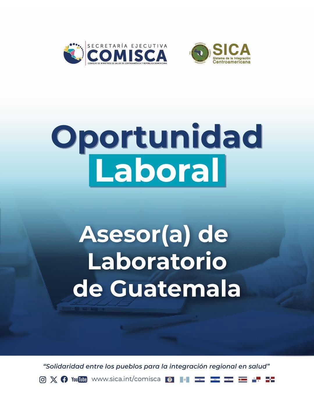 OFERTA LABORAL PARA QUÍMICO BIÓLOGO