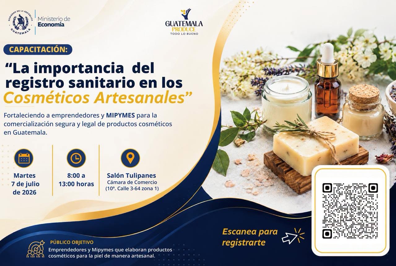 Capacitación «La importancia del registro sanitario en los cosméticos artesanales»