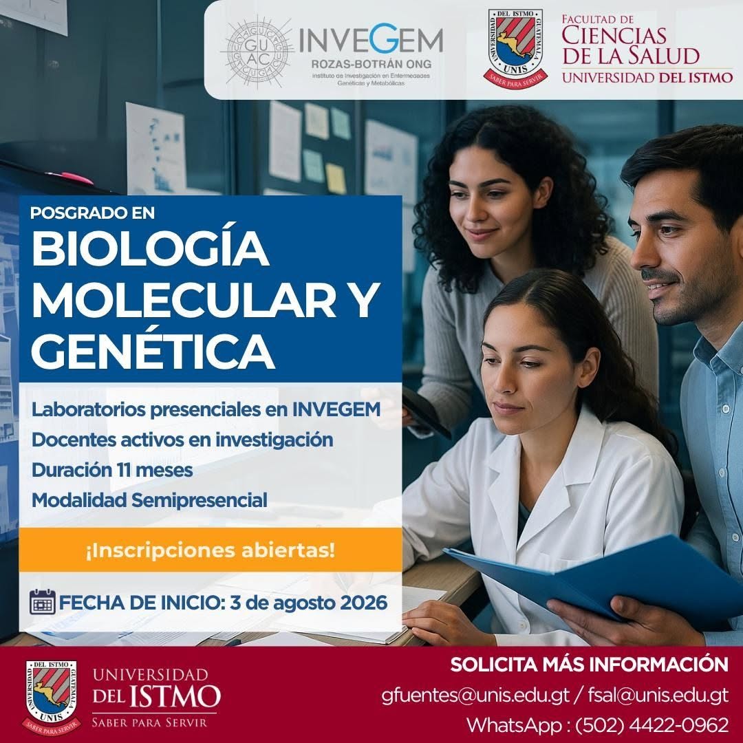 Posgrado de Biología Molecular y Genética de UNIS