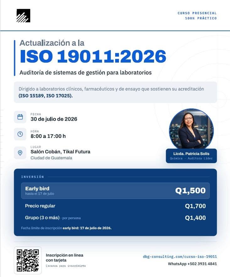 CURSO ISO 19011:2026 auditoría de sistemas de gestión para laboratorios