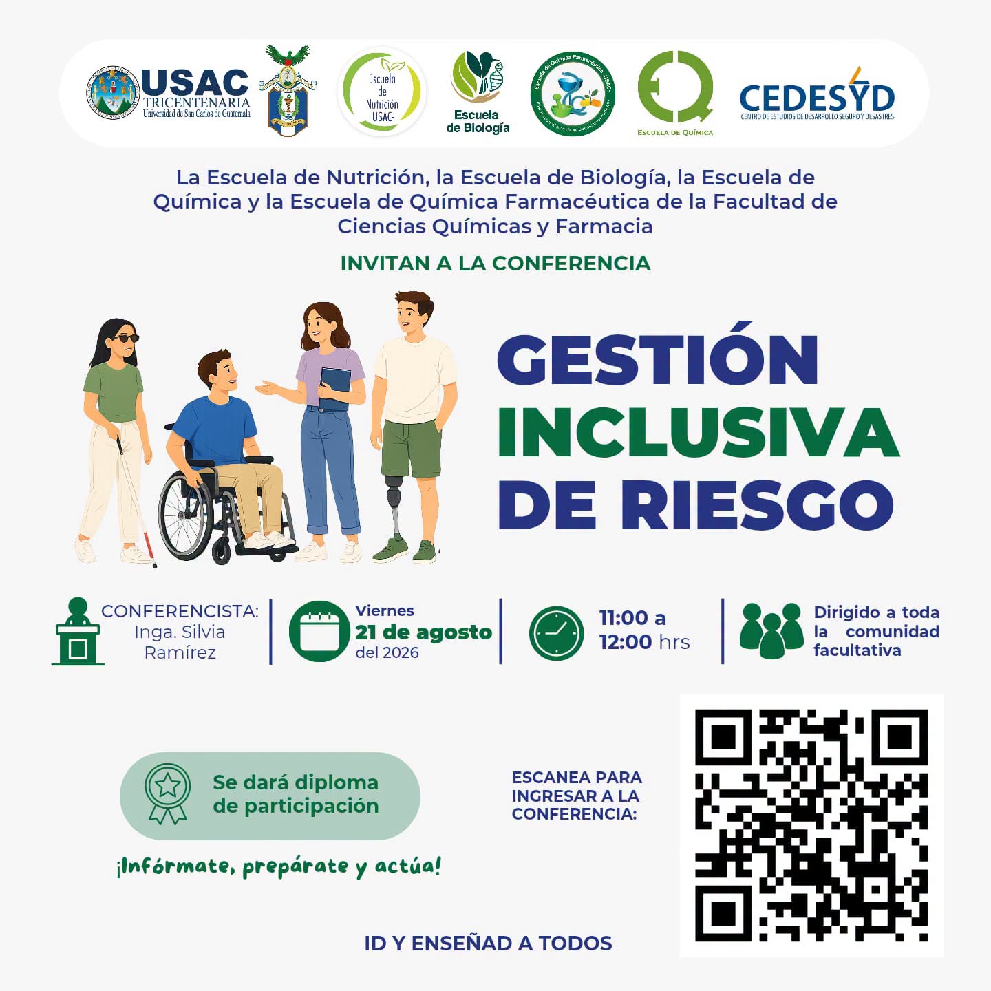 Conferencia: «Gestión Inclusiva de Riesgo»