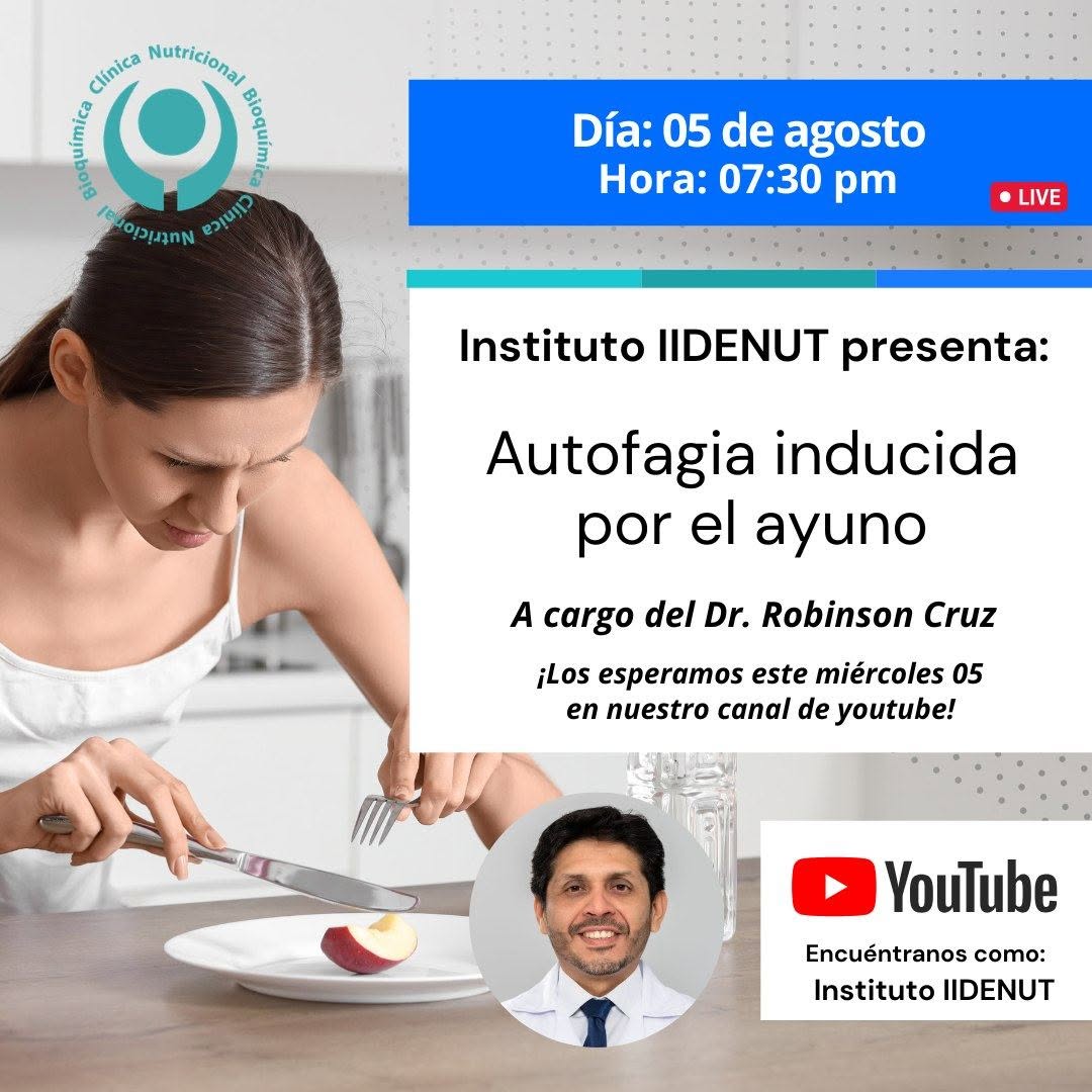 Programa Hablando de Nutrición: «Autofagia inducida por el ayuno»