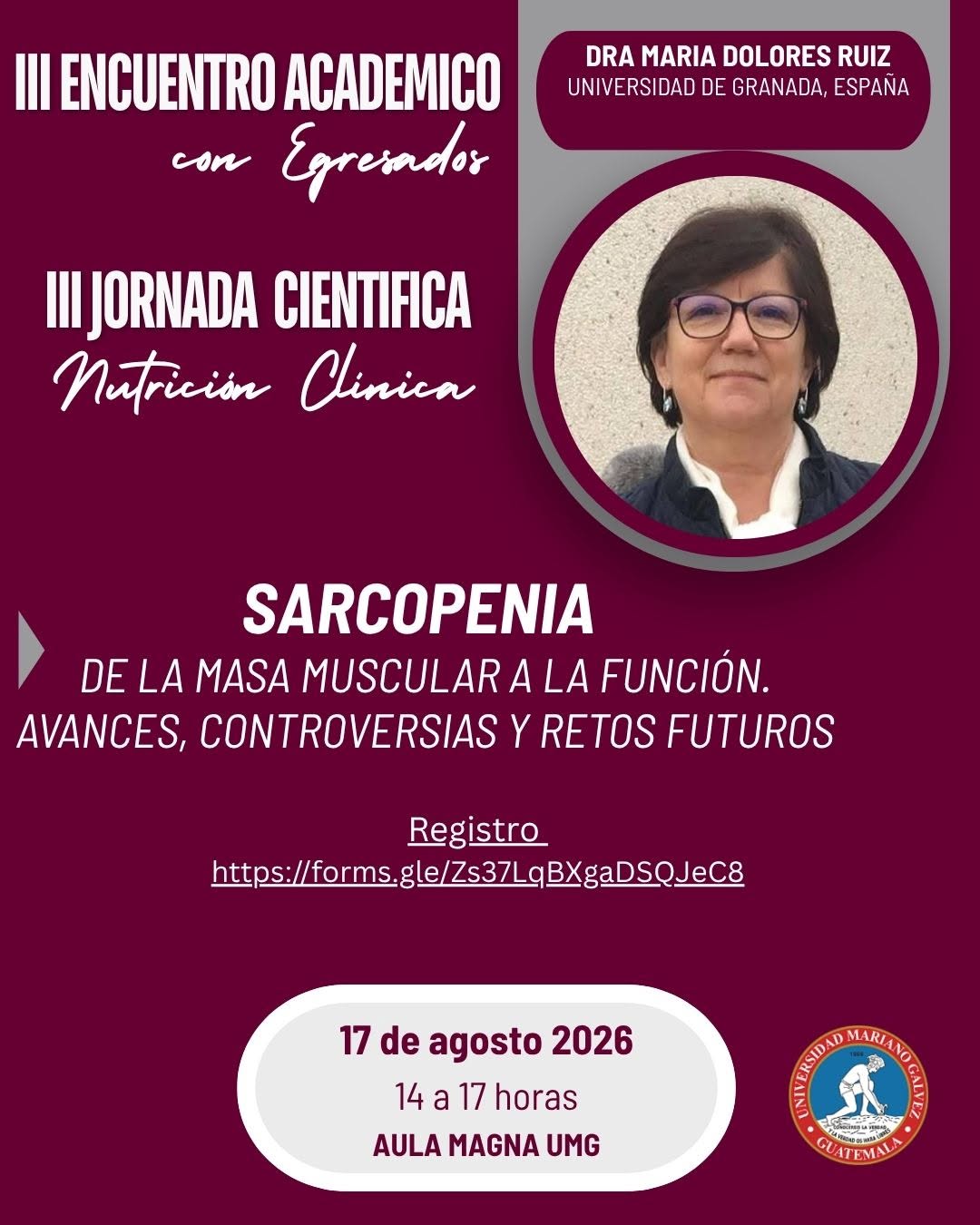 II Encuentro Académico con Egresados y III Jornada Científica de Nutrición