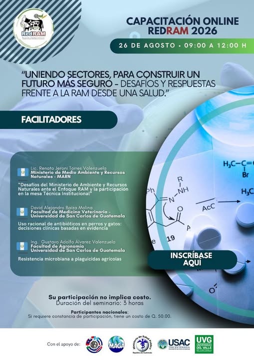 Capacitación Online «Uniendo sectores para construir un futuro más seguro – desafíos y respuestas frente a la RAM desde una salud»