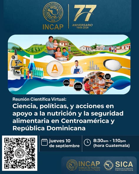 Reunión Científica Virtual: ciencia, políticas y acciones por la nutrición y la seguridad alimentaria