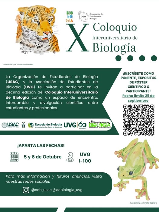 X Coloquio Interuniversitario de Biología