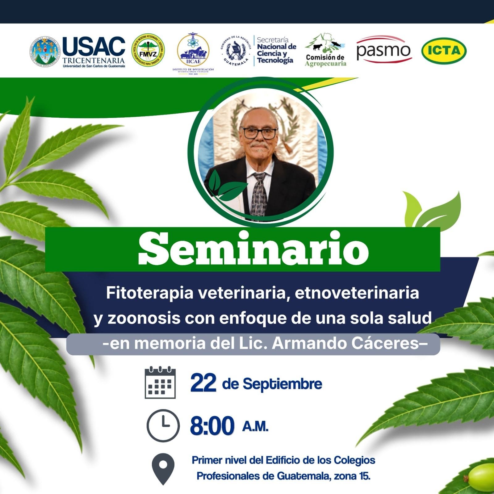 Seminario: “Fitoterapia veterinaria, etnoveterinaria y zoonosis con enfoque de una sola salud”