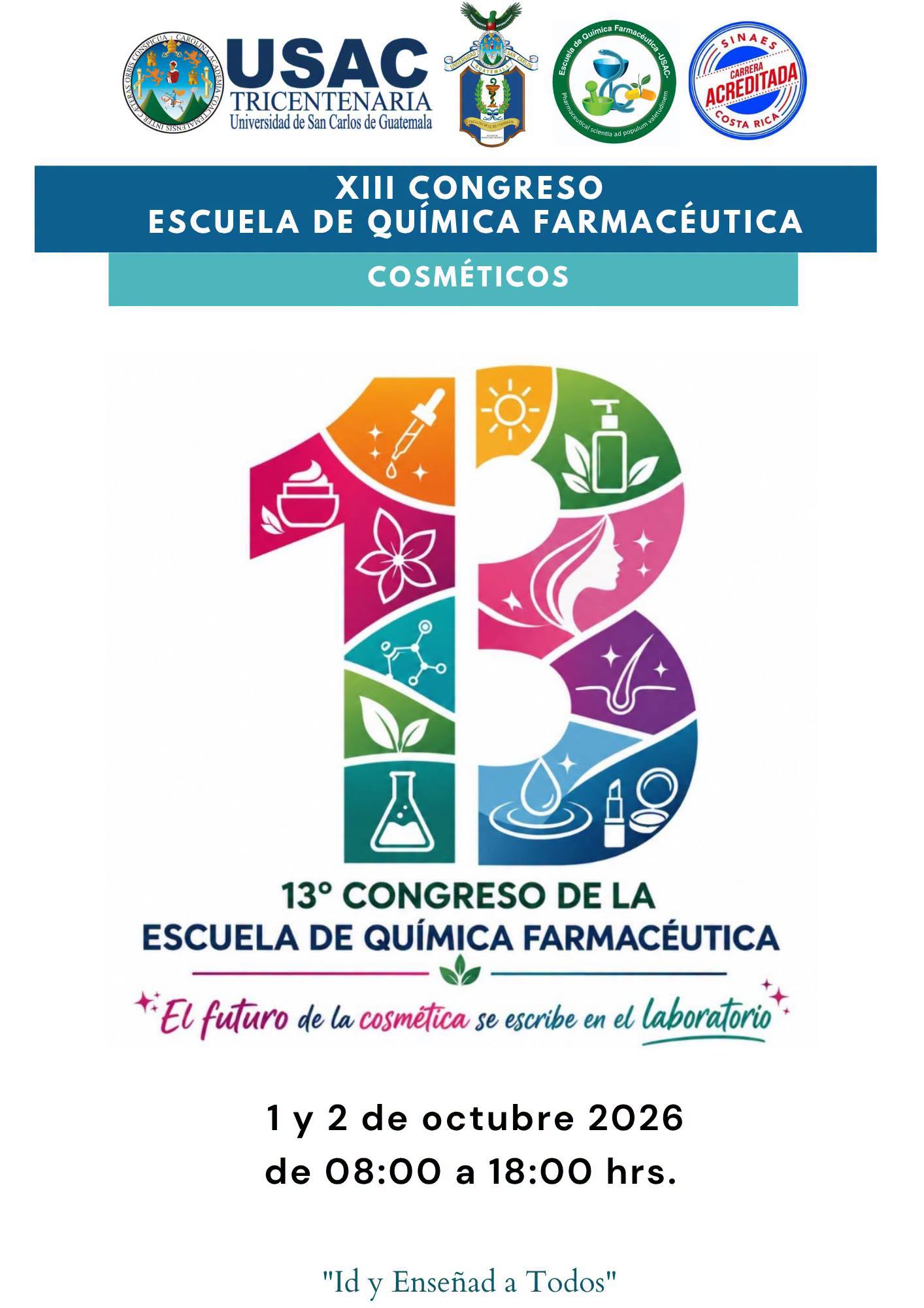  XIII Congreso de la Escuela de Química Farmacéutica