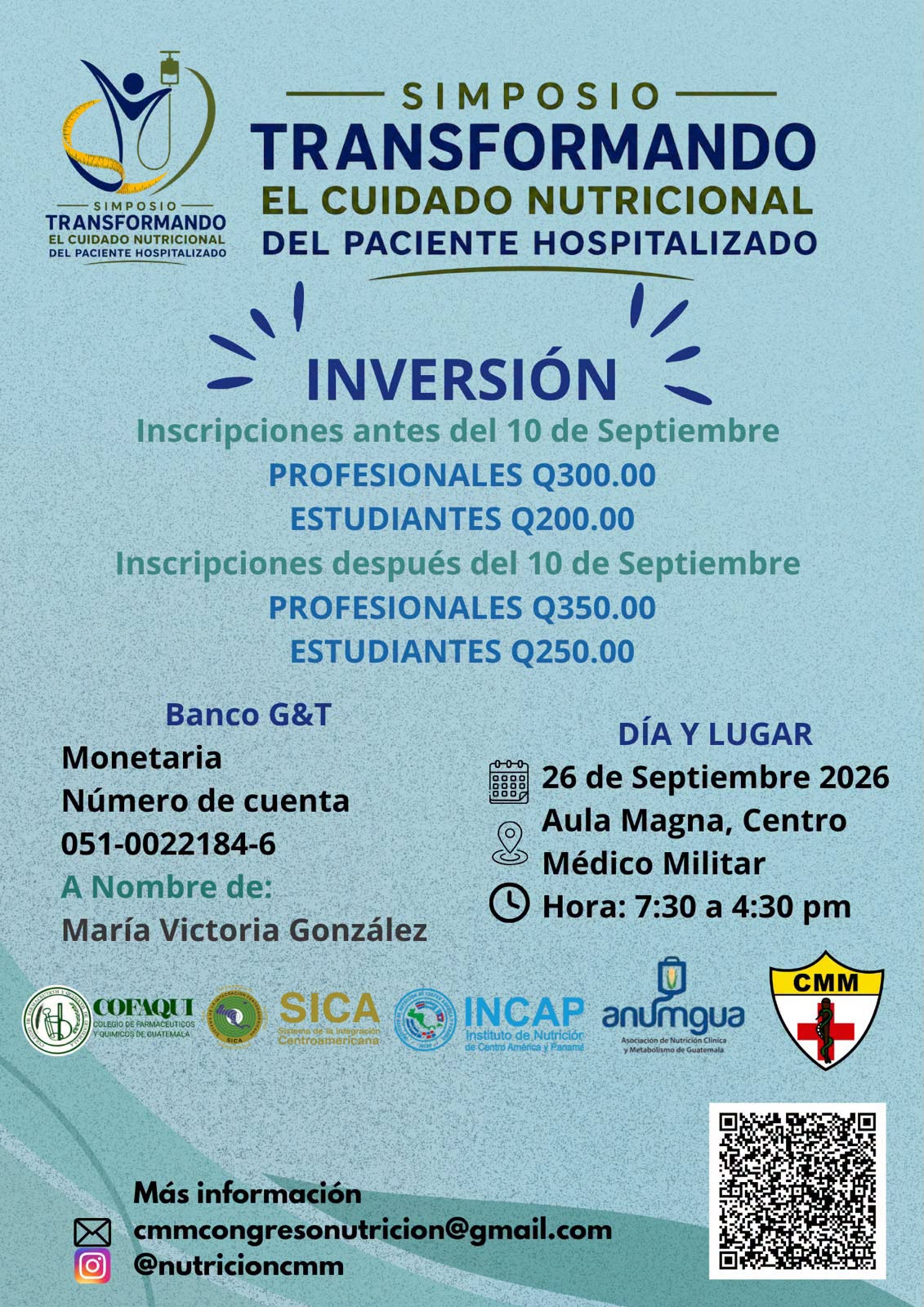 Simposio de Nutrición: «TRANSFORMANDO EL CUIDADO NUTRICIONAL DEL PACIENTE HOSPITALIZADO»
