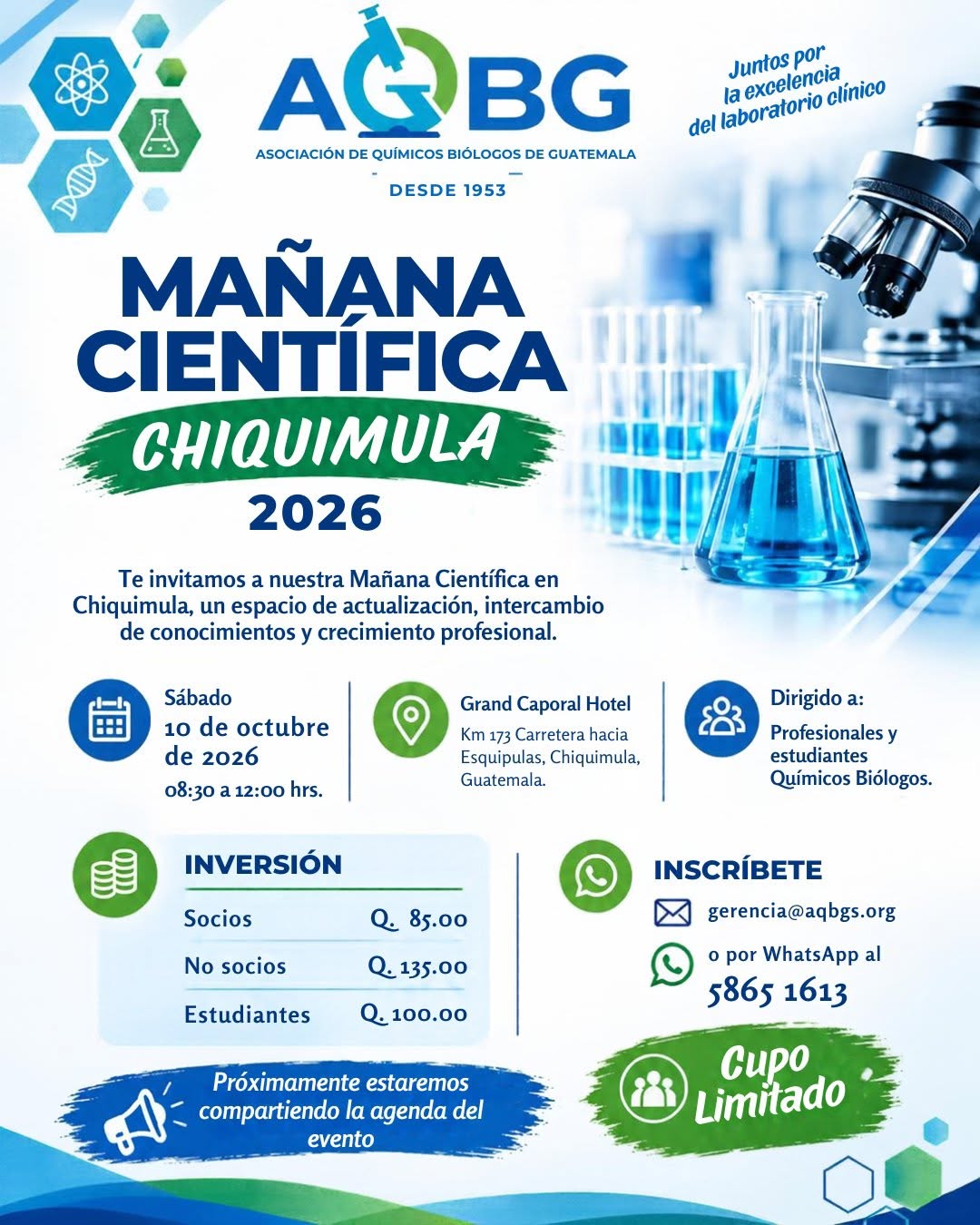 Mañana Científica Chiquimula 2026