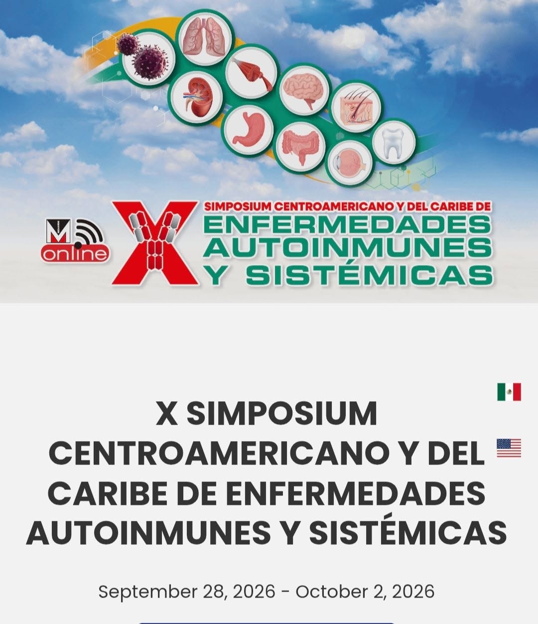 X Simpusium Centroamericano y del Caribe de enfermedades autoinmunes y sistémicas